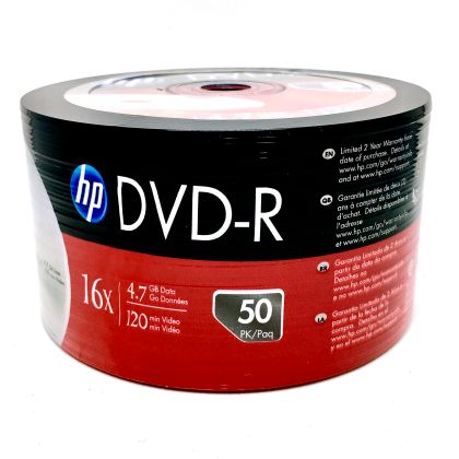 Дискове  HP  DVD-R  50бр. в целофан  !!!