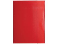Папка КАРТОН с ластик ЧЕРВЕНА 25/35 УВ ЛАК  !!!