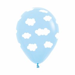 Балони  GLOBOS ОБЛАЧЕТА СИНИ 10бр. в плик