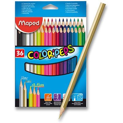 Цветни моливи МАПЕД  36 Цвята  !!!