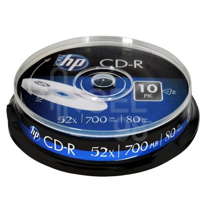 Дискове  HP CD-R СД 10бр. в  шпиндел  !!!