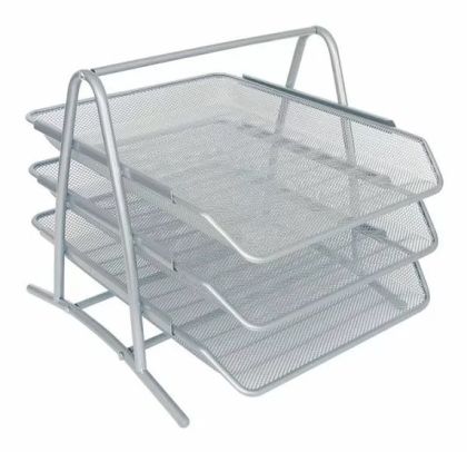 Хоризонтална  ПОСТАВКА МЕТАЛ 3бр. №2003  СИВА