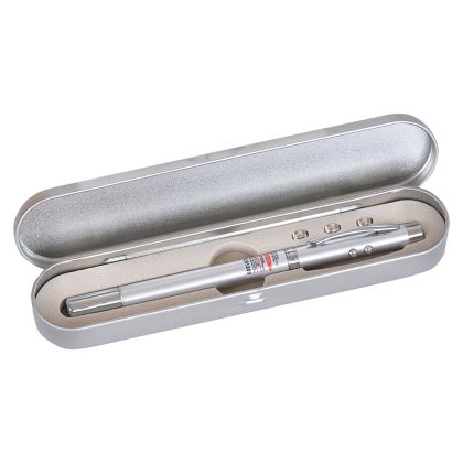 Химикал  с показалка и лазер в метална  кутия