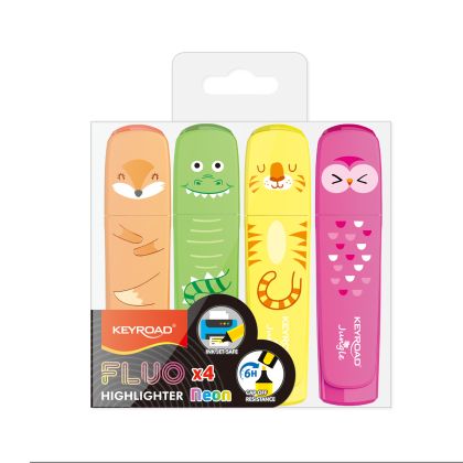 МАРКЕР ТЕКСТ КЕЙРОУД 4цв.МУЦУНКИ KR972176