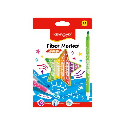 Флумастри  КЕЙРОУД ИЗТРИВАЕМИ 12цв. KR973351