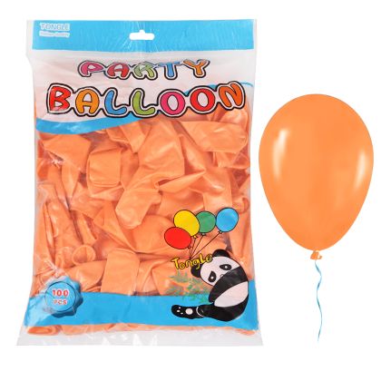 Балон  100бр  30см  TONGLE МЕТАЛИК  ОРАНЖЕВ