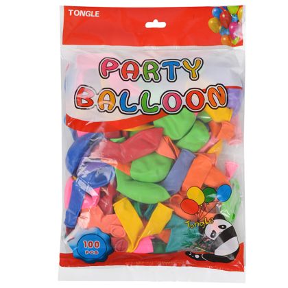 Балон 100бр 25см TONGLE СТАНДАРТ МИКС ЦВЕТОВЕ
