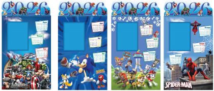 Календар  ДЕТСКИ СНИМКА 4 листа МОМЧЕ Д-ВА !!!