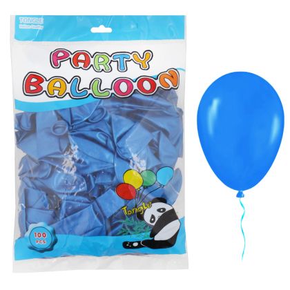 Балон  100бр  30см  TONGLE МЕТАЛИК ТЪМНОСИН №25