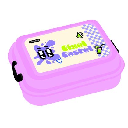 Кутия за храна КЕЙРОУД  KR973462 PIXEL PASTEL