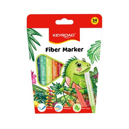 ФЛУМАСТРИ  КЕЙРОУД KR973168  24цвята КЛАСИК