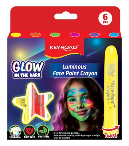 Светещи пастели за лице - 6 цвята!