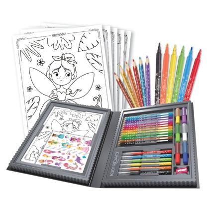 Комплект за рисуване  КЕЙРОУД KR972160  65 РОЗОВ