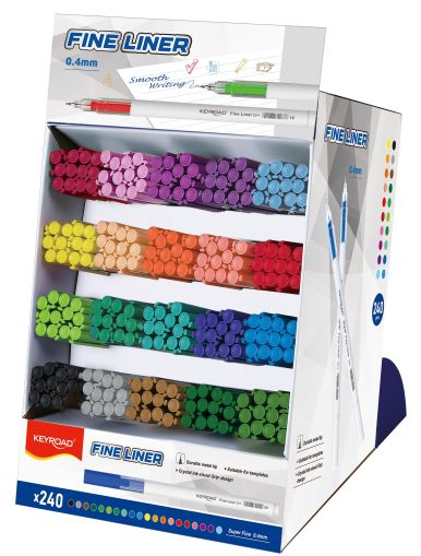 Тънкописци КЕЙРОУД 240бр ДИСПЛЕЙ 20цв. KR973102