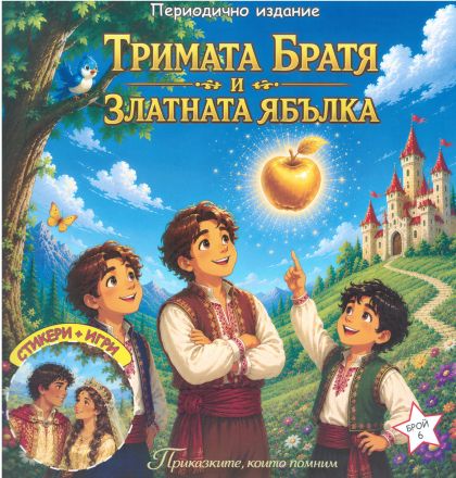 Книжка ШАРЕНО ПЕТЛЕ ТРИМАТА БРАТЯ 1.70  !!!
