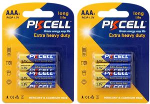 Батерия PKCELL EXTRA   4бр блистер  ААА  R03P