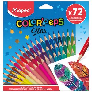 Цветни моливи  МАПЕД   72 цвята   !!!