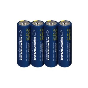 Батерии  ESPERANZA Алкални  4бр бл.  АА LR6