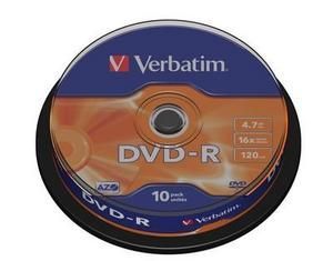 Дискове  ВЕРБАТИМ ДВД DVD- R 10бр.  !!!