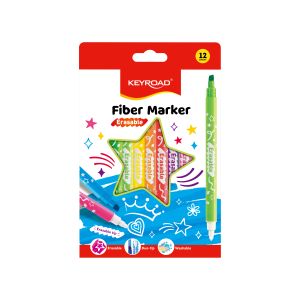 Флумастри  КЕЙРОУД ИЗТРИВАЕМИ 12цв. KR973351