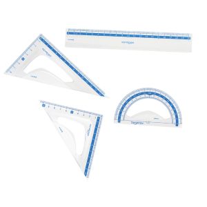Комплект за чертане КЕЙРОУД KR971247 20см 4ч.