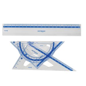 Комплект за чертане КЕЙРОУД KR971247 20см 4ч.