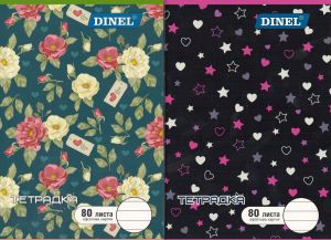 Тетрадка  А5   80л. ОФСЕТ  ДИНЕЛ  РЕДОВЕ