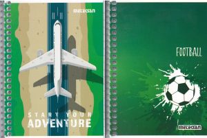 Тефтер Спирала А6 МЕТЕКСАН 60 листа  !!!