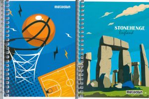 Тефтер Спирала А6 МЕТЕКСАН 60 листа  !!!