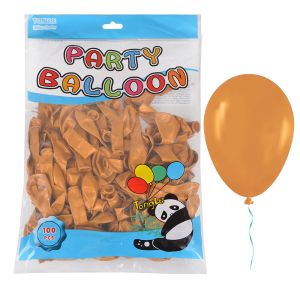 Балон  100бр  12.5см TONGLE МЕТАЛИК ЗЛАТО