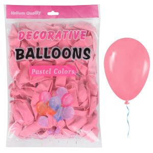 Балон  100бр  25см  TONGLE ПАСТЕЛ РОЗОВ