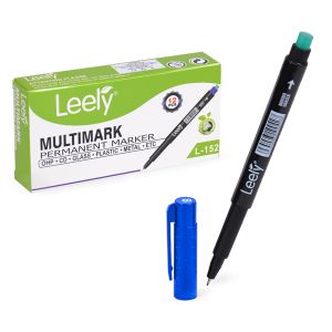 Маркер  перманент ОНР  LEERY  СИН S 0.8мм