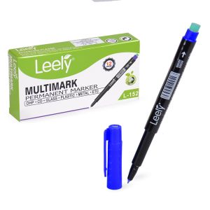 Маркер  перманент ОНР  LEERY  СИН F 1мм