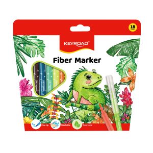 ФЛУМАСТРИ  КЕЙРОУД KR973171  18цвята КЛАСИК