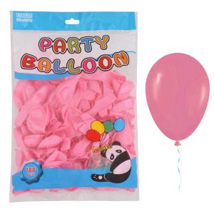 Балон  100бр  12.5см  TONGLE МЕТАЛИК  РОЗОВ