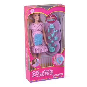 Кукли  Бременна с аксесоари в кутия №061  !!!