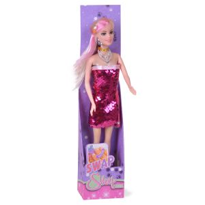 Кукла  с рокля ПАЙЕТИ №027   !!!