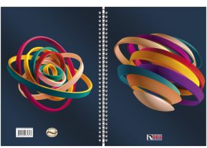 Тетрадка  А5  СПИРАЛА  150л. 4 теми ДЕЙС ТК  !!!