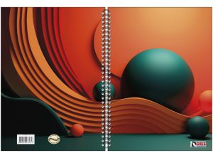 Тетрадка  А5  СПИРАЛА 100л. 2 Теми ДЕЙС ТК  !!!