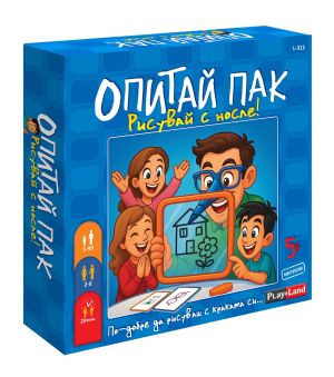 Картонена игра  ПЛМ QUIZ  ТЕСТ  8+ №247