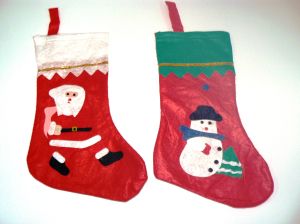 Коледно чорапче за подаръци Малко