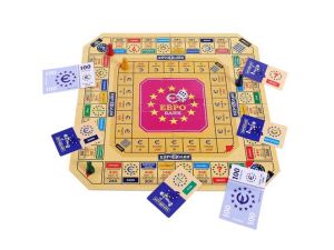 Картонена игра - Европолия за Момичета